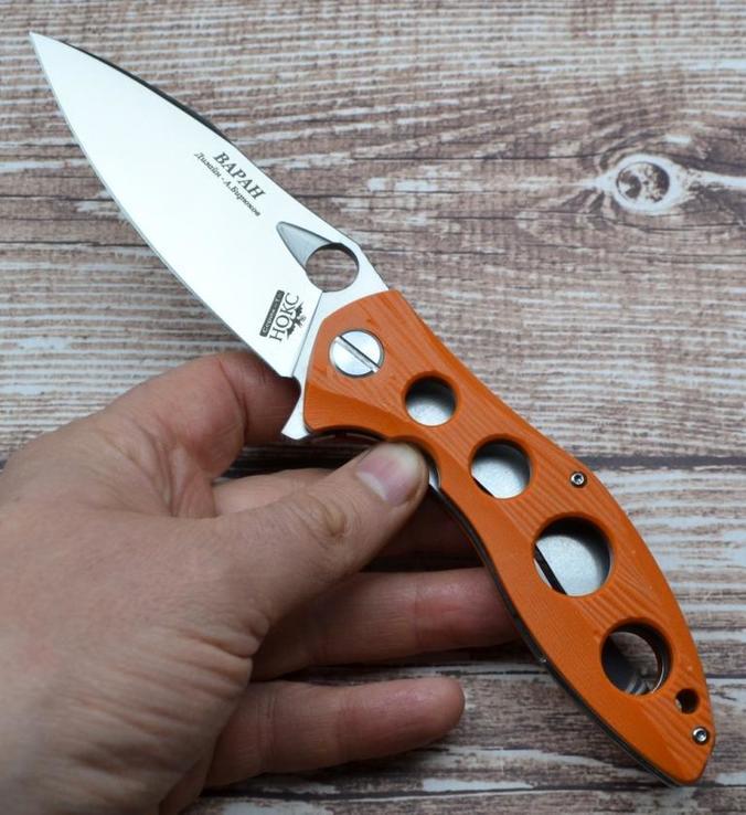 Нож Варан orange D2 НОКС, photo number 5