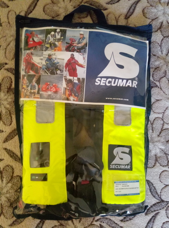 Самонадувной спасательный жилет Secumar Alpha 275 3D, numer zdjęcia 2