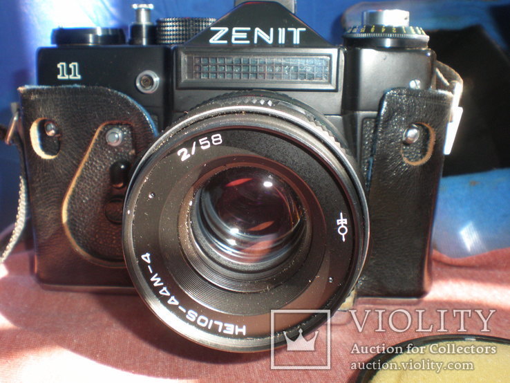 Фотоаппарат Зенит Zenit 11 Объектив Гелиос 44м-4 Экспортный, фото №4