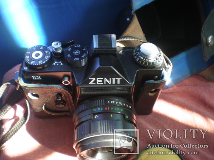 Фотоаппарат Зенит Zenit 11 Объектив Гелиос 44м-4 Экспортный, фото №5