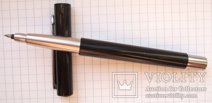 Новая ручка Паркер Вектор чёрный глянцевый. Оригинал. Сделан в США в 2004 году., фото №2
