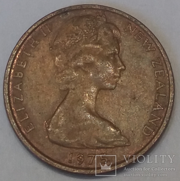 Нова Зеландія 1 цент, 1975, фото №3