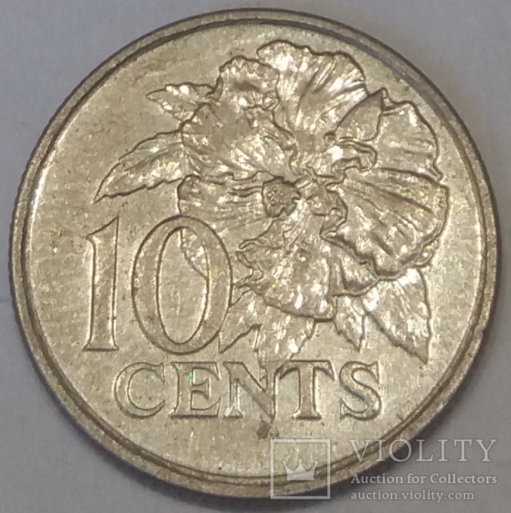 Тринідад і Тобаго 10 центів, 1990, фото №2