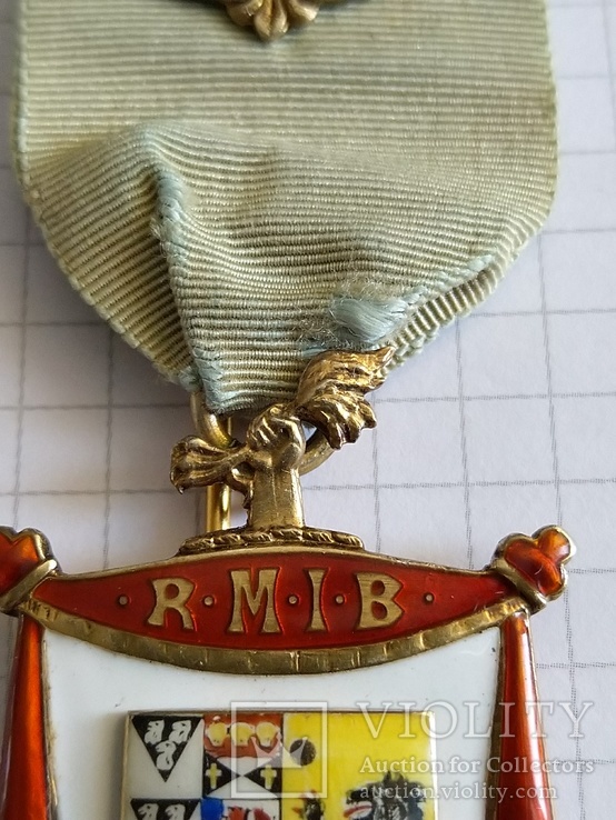 Масонская награда STEWARD. 1912 год. Англия., фото №5