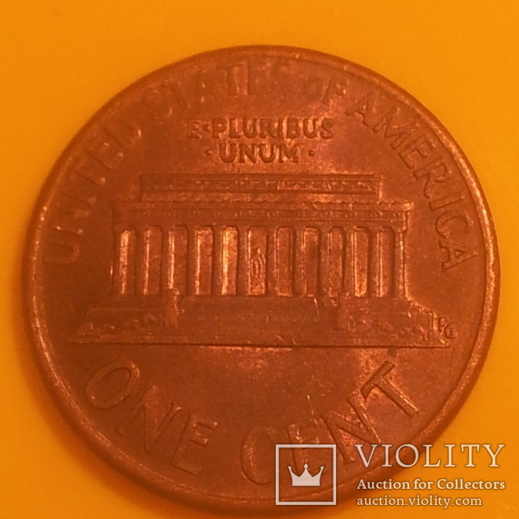 США 1 цент, 1991, фото №3