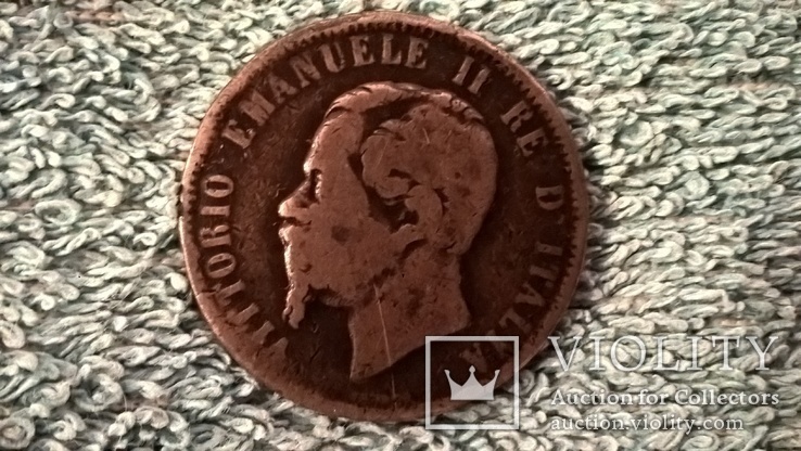 Италия 10 цент 1867