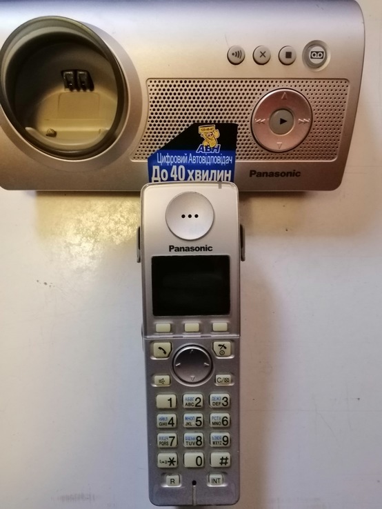Стационарный домашний телефон Panasonik KX-TG810UA, фото №3