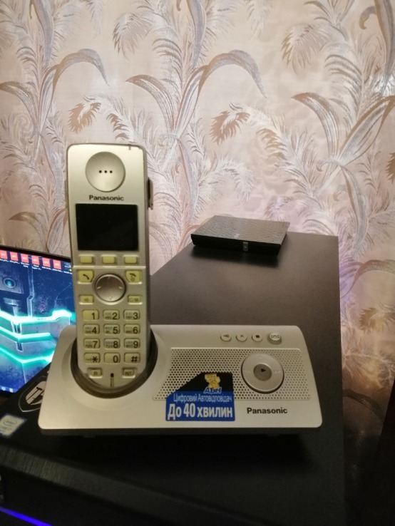 Стационарный домашний телефон Panasonik KX-TG810UA, photo number 4