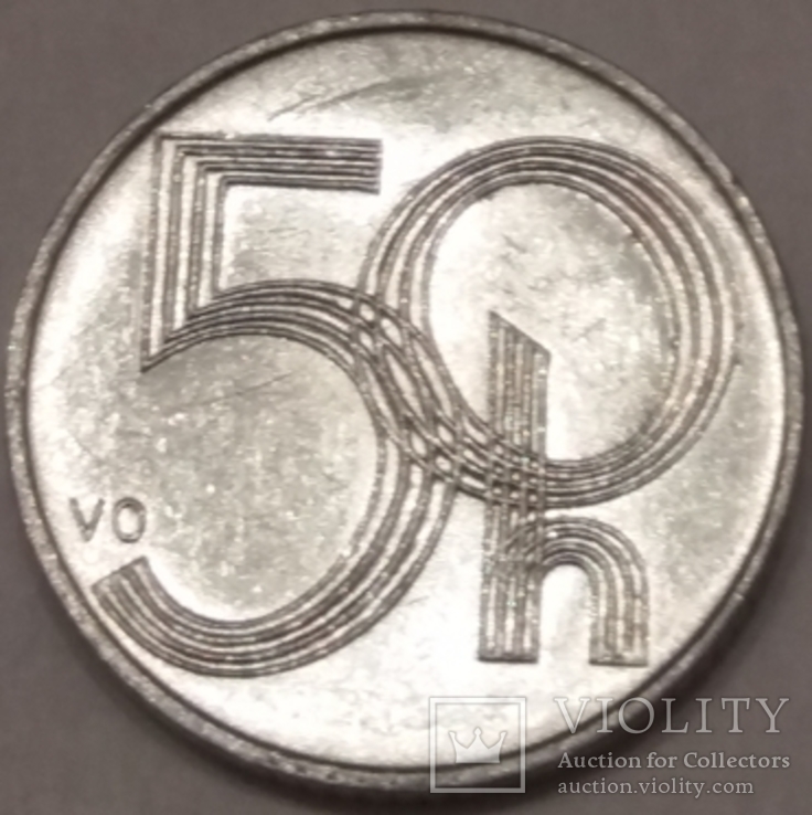 Чехія 50 гелерів, 2000, фото №2