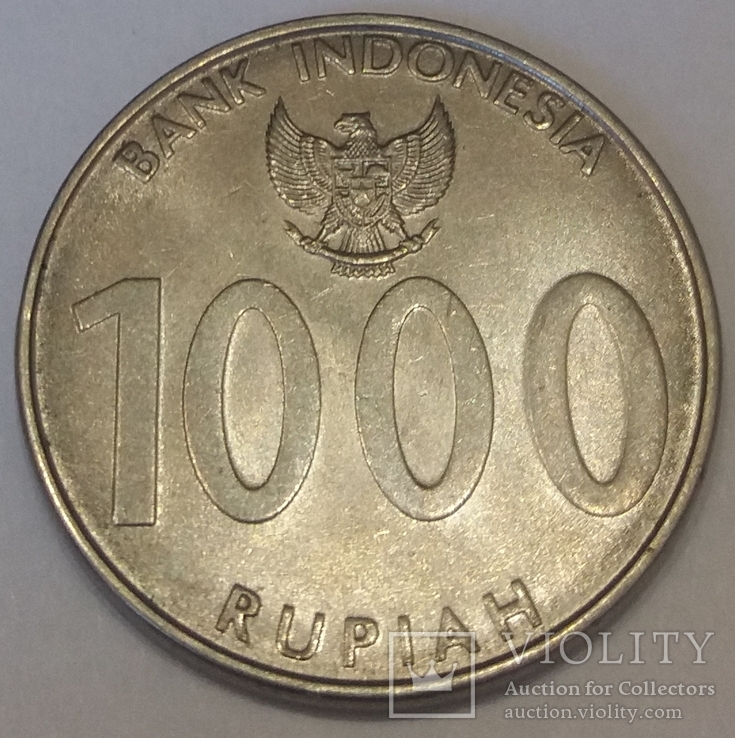 Індонезія 1000 рупій, 2010, фото №3