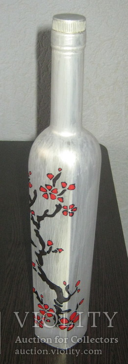 Бутылка ручная роспись (сакура), numer zdjęcia 4