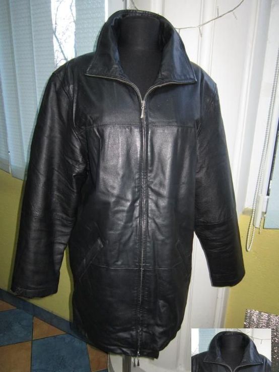 Оригинальная женская кожаная куртка TCM. Германия. Лот 852, фото №3