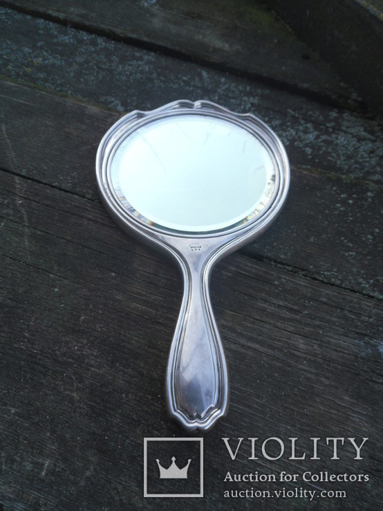 Серебряное зеркало пер.половина 20 века, фото №4