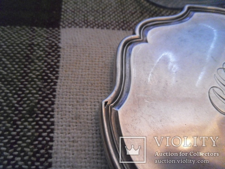 Серебряное зеркало пер.половина 20 века, фото №10