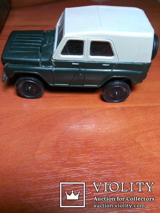 Модель пластмасова УАЗ 469 м. Виготовлена в СРСР. Продається без коробки., фото №3