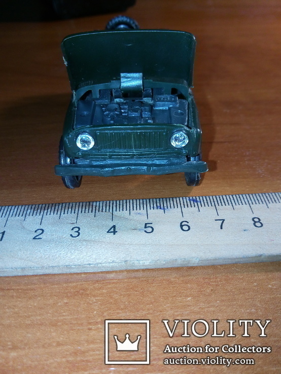 Модель пластмасова УАЗ 469 м. Виготовлена в СРСР. Продається без коробки., фото №9