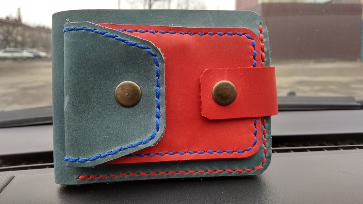 Кожаный кошелёк, фото №2