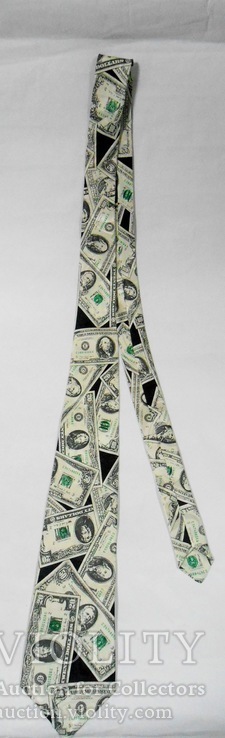 Галстук доллары, фото №3
