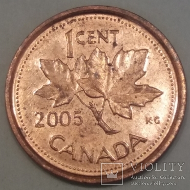 Канада 1 цент, 2005, фото №2