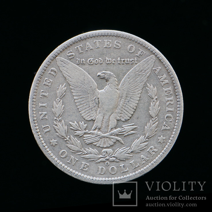 1 Доллар 1889 О Морган, США, фото №3