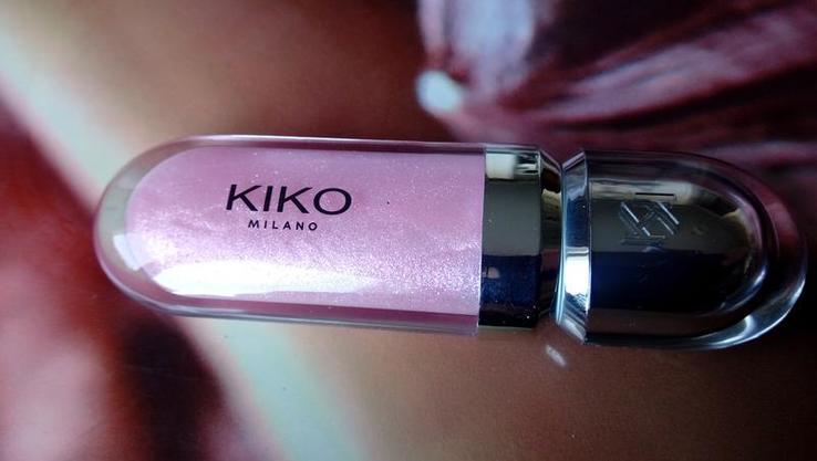 Блеск для губ kiko milano 3d hydra lipgloss 05, фото №4