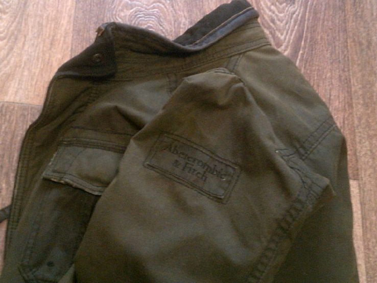 Abercrombie&amp;Fitch куртка защитная теплая разм. L, numer zdjęcia 7