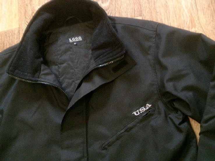 L.O.G.G. (Usa) - фирменная черная куртка разм.М, фото №2