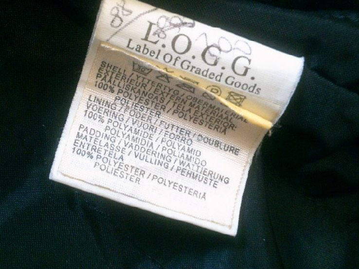 L.O.G.G. (Usa) - фирменная черная куртка разм.М, numer zdjęcia 13