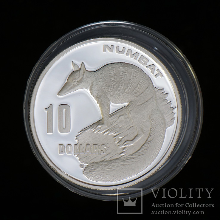 10 Долларов 1995 Нумбат, Австралия, фото №3