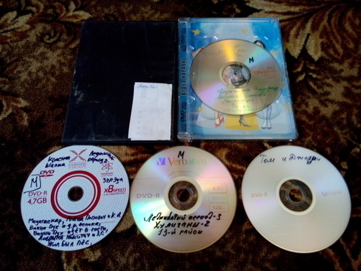 DVD мультфильмы 2 (5 дисков)