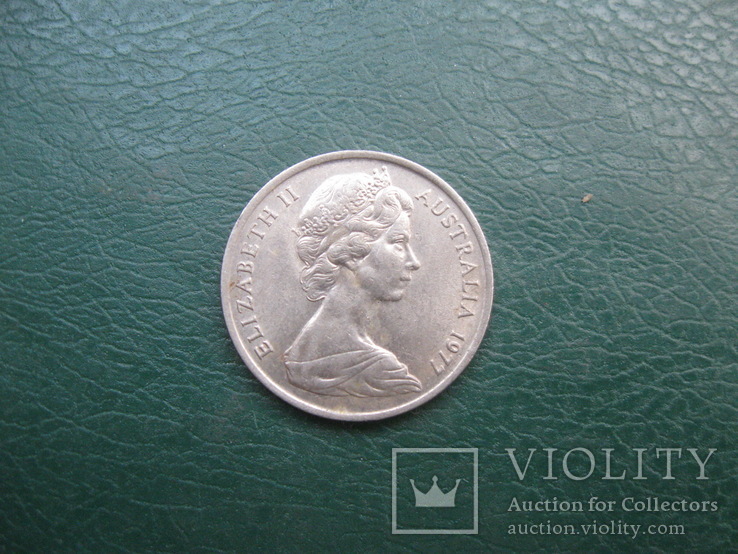 5 центов 1977 г.в. Австралия, фото №2