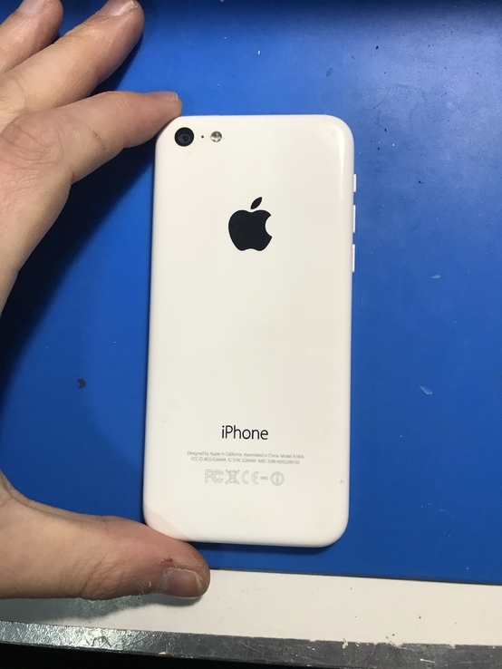 Корпус для телефону Apple iPhone 5C Original White №1, фото №2