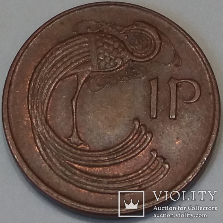 Ірландія 1 пенні, 1990, photo number 2
