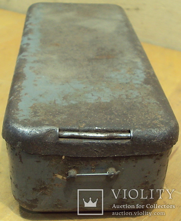 Металлическая толстостенная коробочка ЗиП от неизвестного транспорта 1-шт., фото №10