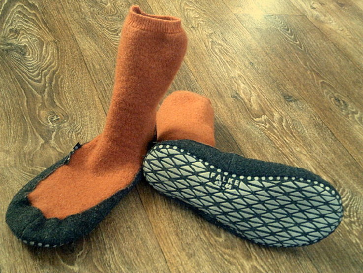 Falke - теплые носки - тапы, фото №2