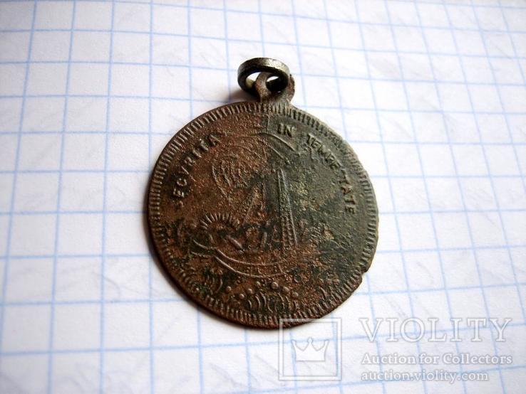 Старовинна медаль-жетон присвячений авто,мото справі, фото №4