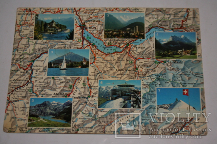 Мапа курортів Швейцарії., фото №2