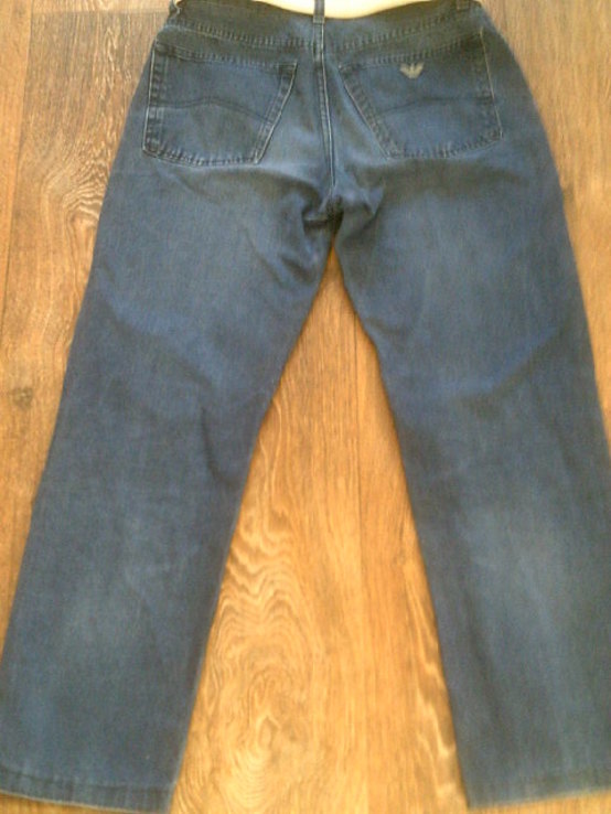 Armani - фирменные джинсы с ремнем разм.31, фото №13
