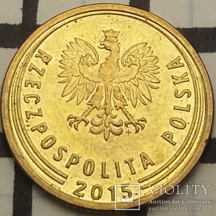 Польща 5 грошей, 2015, фото №3