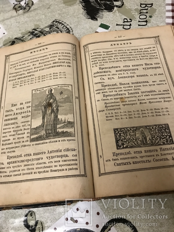 Киево-Печерская Лавра с золотым обрезом 1875год, фото №5