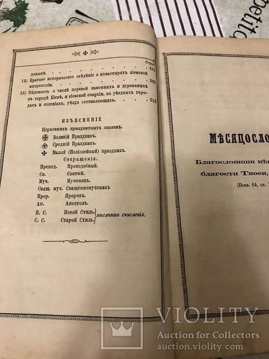 Киево-Печерская Лавра с золотым обрезом 1875год, фото №9