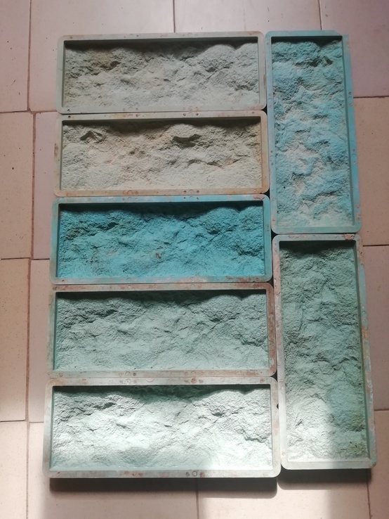 Формы для отлива облицовочной настенной плитки из бетона №2, фото №2