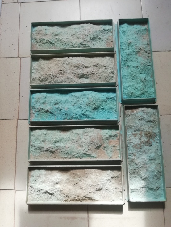 Формы для отлива облицовочной настенной плитки из бетона №2, numer zdjęcia 3