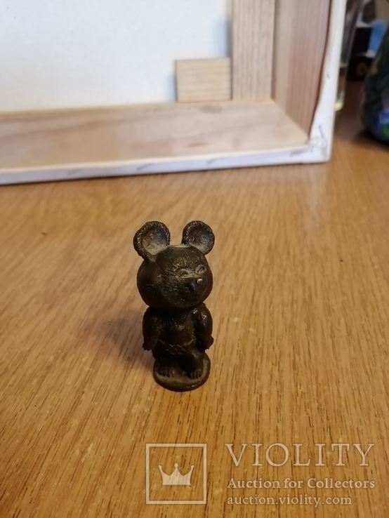 Мишка олимпийский бронза маленький, фото №9