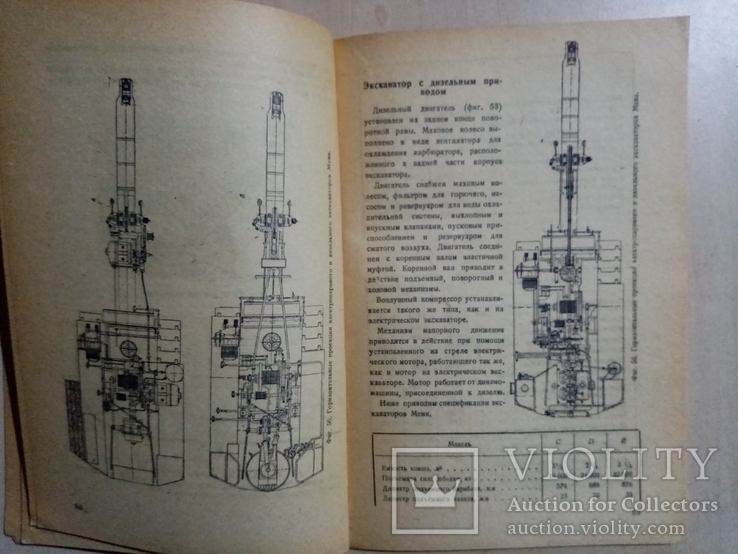 Кинематика конструкция и работа одноковшевых экскаваторов 1933 г. т. 7 тыс, фото №9