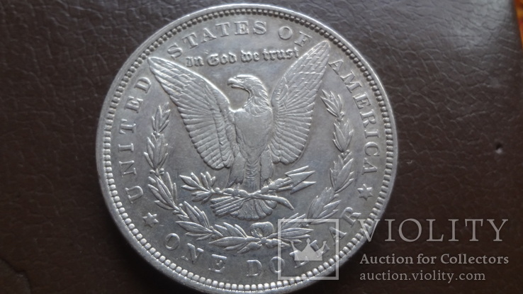 1  доллар  1892  США  серебро     (Ф.4.15)~, фото №5