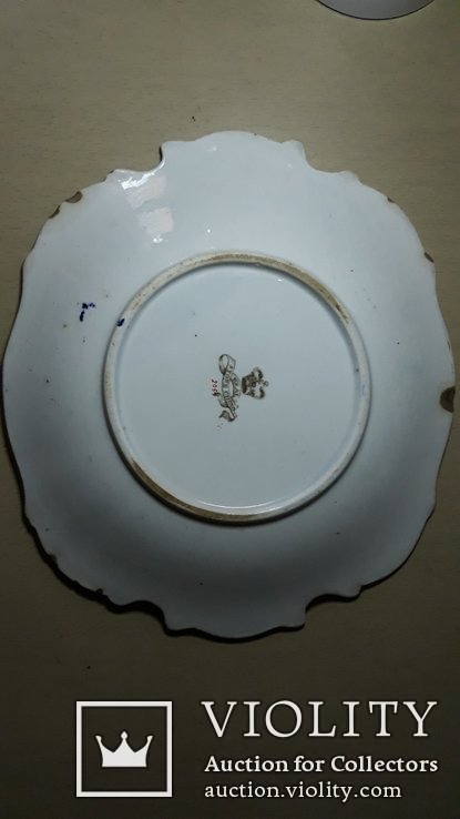 Фарфоровая декоративная настенная тарелка. Китай ., photo number 8