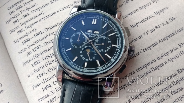 Часы  PATEK PHILIPPE НОВЫЕ Реплика., фото №12