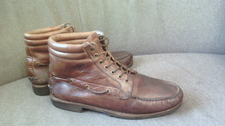 Timberland - фирменные кожаные ботинки разм.44, фото №2