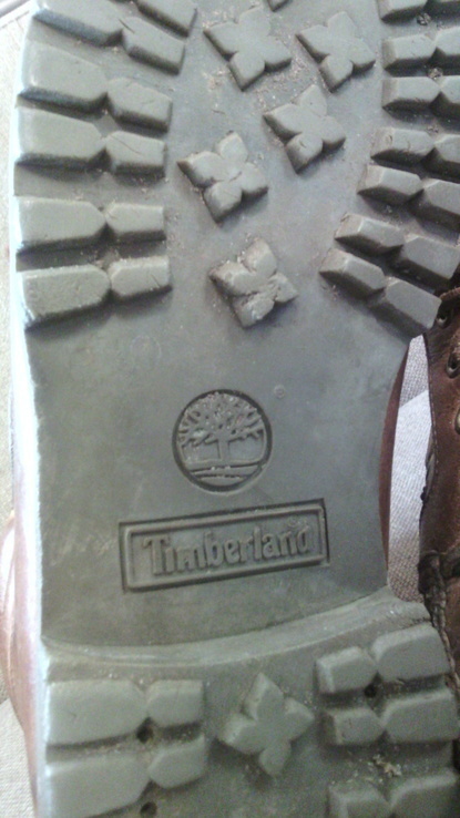 Timberland - фирменные кожаные ботинки разм.44, фото №8